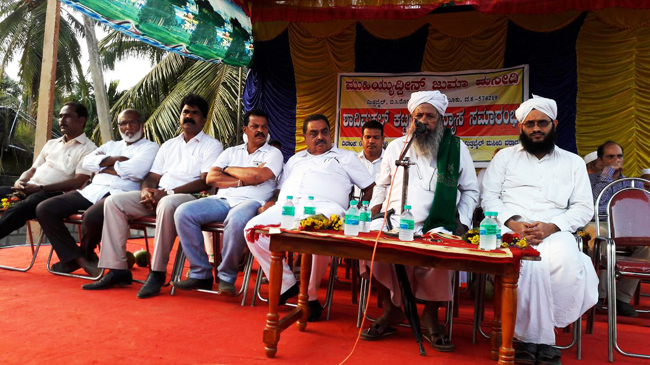 ಮಿತ್ತಬೈಲು: ಶಾದಿಮಹಲ್ ಕಟ್ಟಡಕ್ಕೆ ಶಿಲಾನ್ಯಾಸ